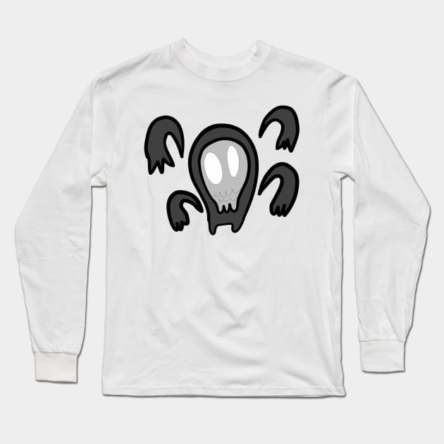 Monster Ghost is Power Long Sleeve T-Shirt by FzyXtion